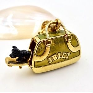 JUICY COUTURE SCOTTY DOG CARRIER CHARM